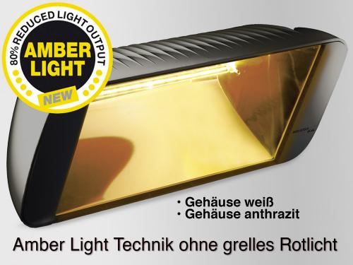 Preview: Infrarotstrahler Heliosa 66 Amber Light 2000 Watt IPX5 anthrazit